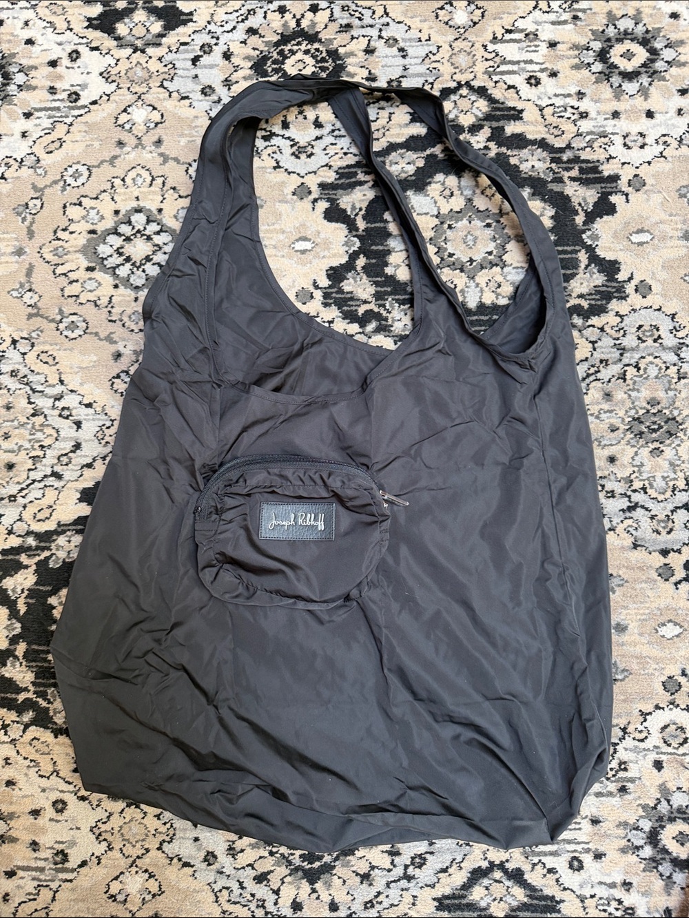 New Black Joseph Ribkoff Light Weight Shoulder Bag